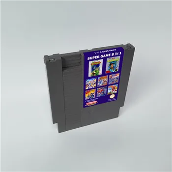 

Super 8 In 1 Castlevania 1 2 Mega man 1 2 3 4 5 6 - 72 pins 8 bit game cartridge