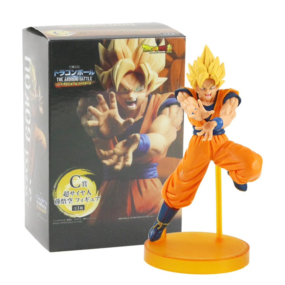 DRAGON BALL Z//FIGURA SUPER SAIYAN 22 CM-ANIME FIGURE SCULTURES BIG VER IN BOX