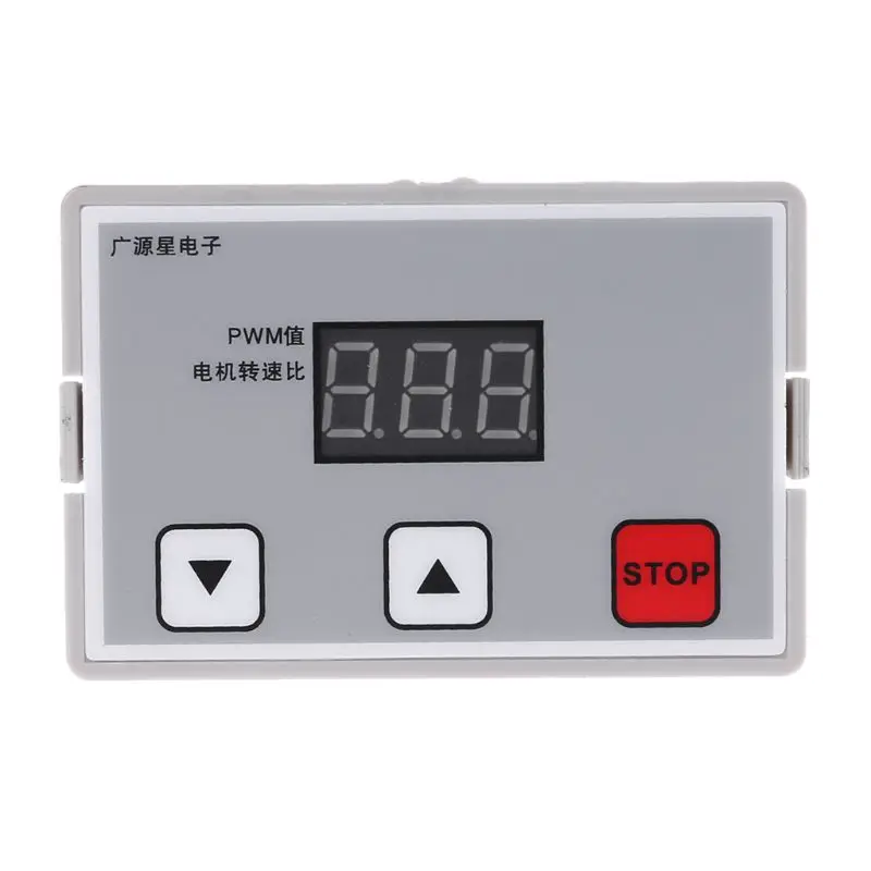 

Digital Display 0~100% adjustable DC 12V 24V 5A 120W PWM Motor Speed Controller Regulator Reversible Variable Speed Slow Start