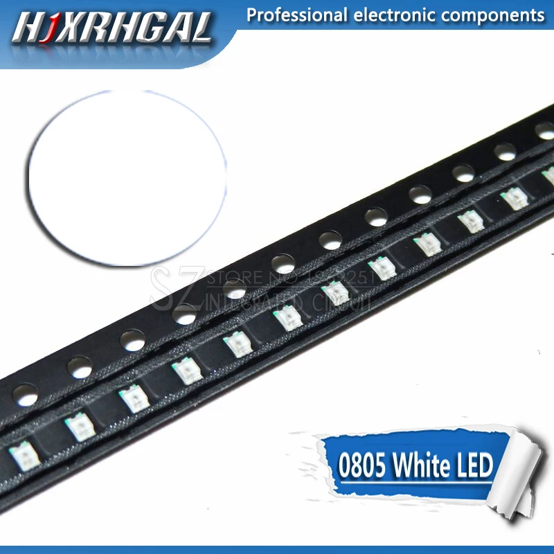 1 шт. белый светодиод 0805 SMD светильник и оригинальный hjxrhgal|Диоды| |