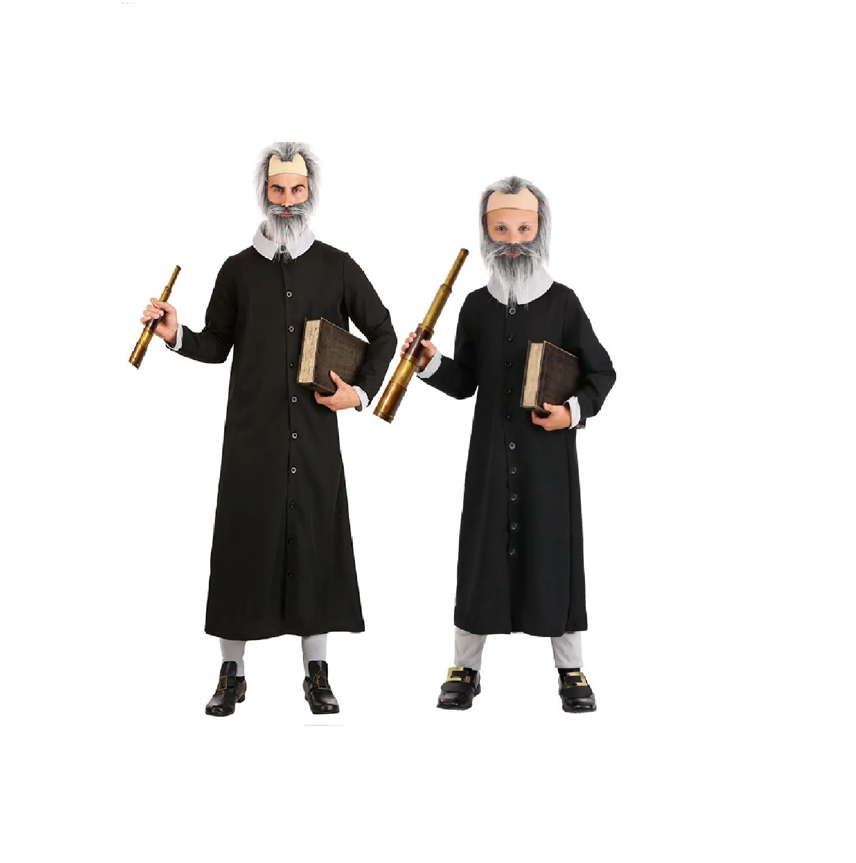 

Children's Day Sientist Cosplay Galileo Role Play Costume Halloween Costume Stage Performance Cosplay Party Clothing