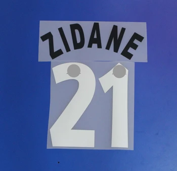 

Super A 1997 1998 Juven home away DEL PIERO ZIDANE INZAGHI soccer jersey number font print, Hot stamping patches