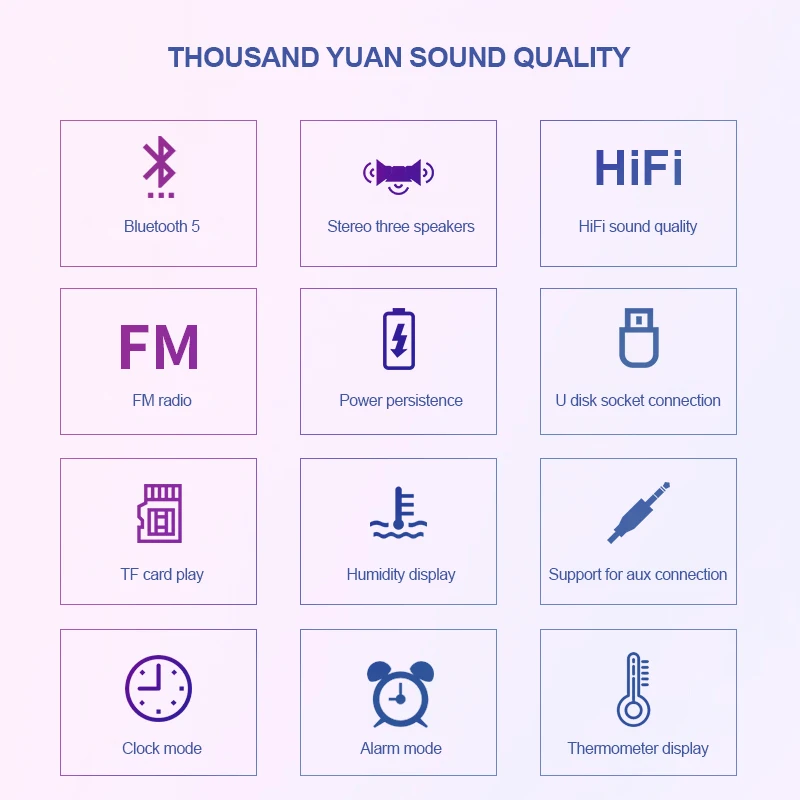 Bluetooth Speaker Portable Outdoor Home Big Power