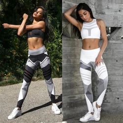 2022new esporte fitness leggins geométrica impresso calças esportivas calças de yoga