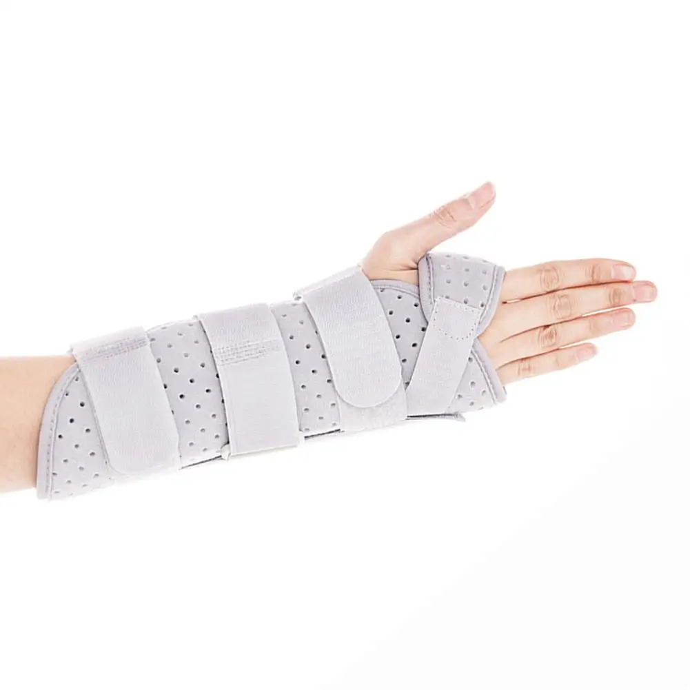 Bracer дышащий карпальный бинт для фиксации при переломах опорная Скоба фиксатор запястья с мягкими подушечками для растяжения тендонита артрита