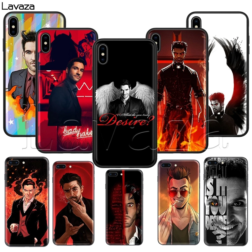 

Lavaza TV Series Lucifer Silicone Soft Case for iPhone 11 Pro XS Max XR X 8 7 6 6S Plus 5 5S SE