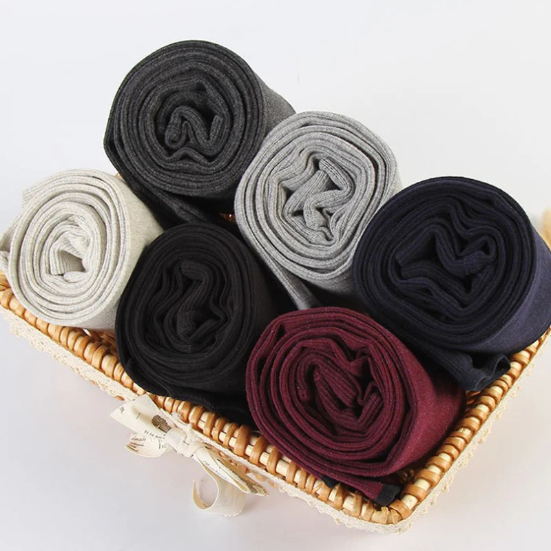 Женские теплые бархатные колготки осень зима эластичные карамельных цветов