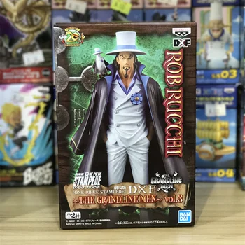 

Original Banpresto One Piece Rob Rucchi Volume 3 DXF The Grandline Men PVC Action Figure model Figurals