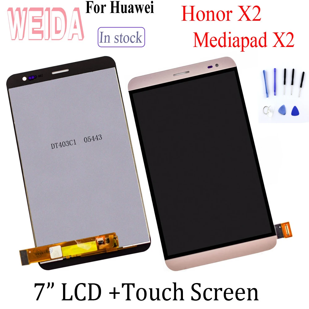 

WEIDA 7.0" Original For Huawei Honor X2 LCD Display Touch Screen Digitizer Assembly For Huawei Honor X2 MediaPad X2 GEM-703L LCD