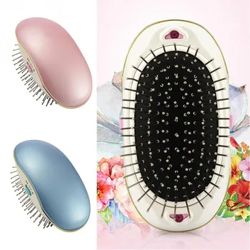 

Electric Ionic Hair Comb Brush Head Massage Anti-static Relax Travel Frizz Free Smooth Portable Hair Styling Tools Wholesale