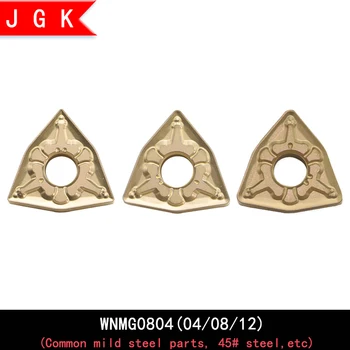 

WNMG0804 Peach insert Double-sided WNMG080404 WNMG080408 WNMG080412 TM VP15TF pattern insert MWLNR K08 for General soft steel