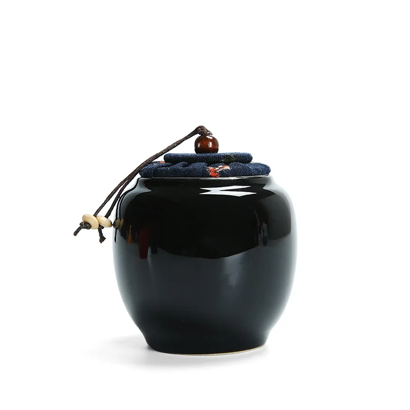 Небольшой контейнер для чайной коробки, керамическая банка, бутылка с крышкой, кухонная емкость чайник Оловянная емкость для хранения чая Caddy Theedoos кухонные аксессуары