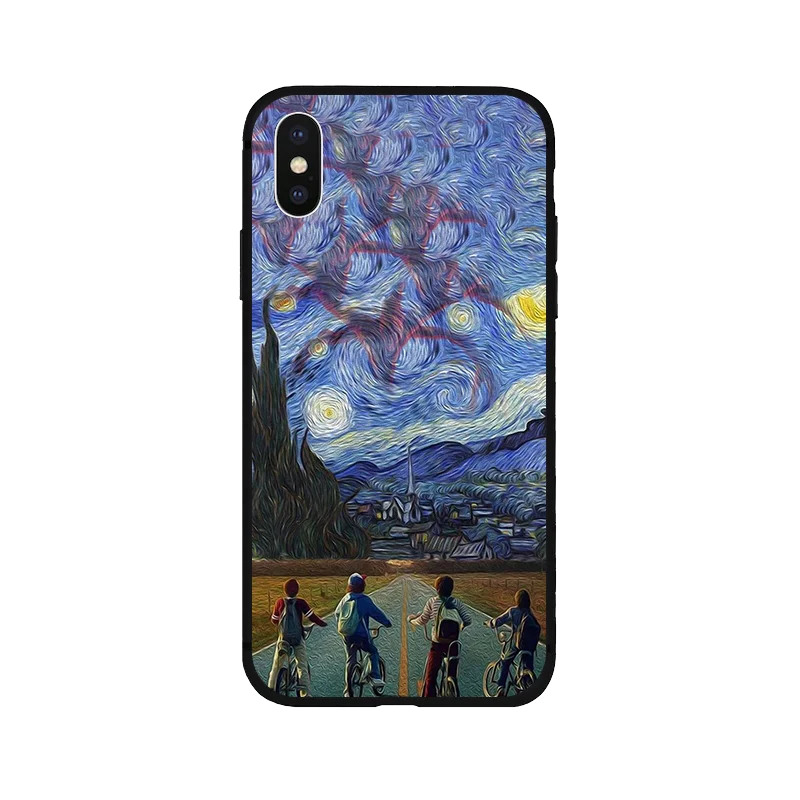 Странные Вещи Сезон 3 черный мягкий чехол из ТПУ чехол для телефона iPhone 8 7 6 6S Plus X XS XR MAX 5 5S SE чехол coque - Цвет: 1553
