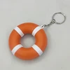 PU Lifebuoy Keychain Swimsuit Key chain Holiday Birthday advertisement Part gift keyring 2