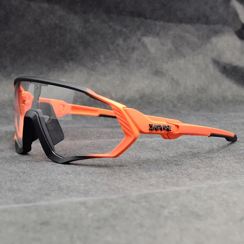 Cycling Sunglasses Sport Photochromic Eyewear Bicycle MTB Road Clear Hot-Sale Women Tr90 UV400 Discoloration Men Bicycle Goggles