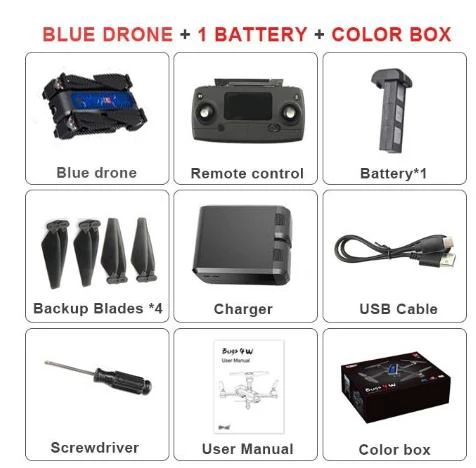 MJX Bugs 4W Радиоуправляемый Дрон с камерой 5G Wifi бесщеточный GPS FPV оптическое позиционирование потока B4W складной Квадрокоптер Дрон подарок для детей - Цвет: Белый
