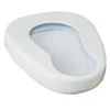 Portable Bedpan, Metal Smooth Contoured Bed Pan Seat Urinal Incontinence Aids Device for Bedridden Patient Home Daily 1