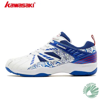 

New 2020 Original Kawasaki Badminton Shoes K-080 K-081L Men And Women ZhuiFeng Series Breathable Elastic band