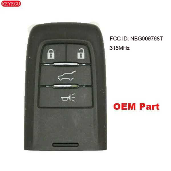 KEYECU OEM 4 кнопки 315 МГц дистанционный ключ для SAAB 9-4x 9-5 2010 2011 FCC ID: NBG009768T | Автомобили и