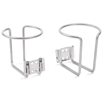 

2In1 Stainless Steel Boat Ring Cup Drink Holder Universal Drinks Holders for Marine Yacht Truck RV Car Trailer Hardware