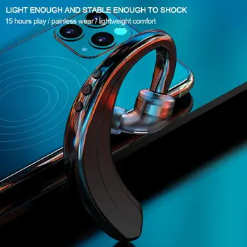 

M20 Wireless Bluetooth 5.0 Earphone Stereo HD Call Noise Reduction Long Standby Single Ear Mini Business Sports Earphone