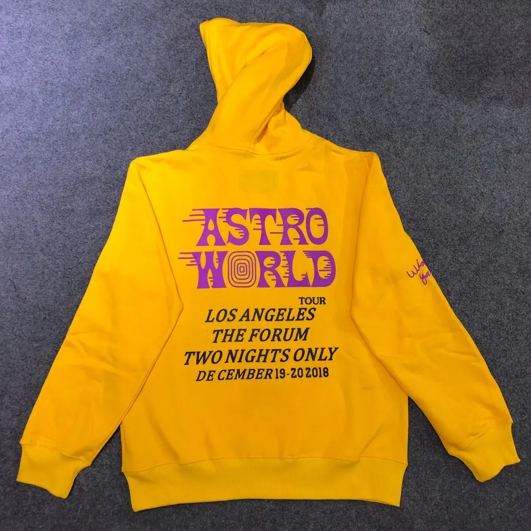 

Travis Scott LA Exclusive Astroworld Hoodies Men Women Casual High Quality Sweatshirt Exclusive Astroworld Hoodie Xxxtentacion