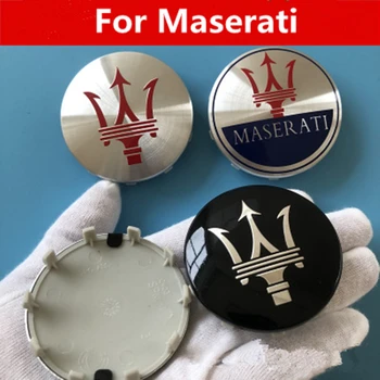 

4PCS 60MM Car Wheel Center Cover Caps For Maserati Granturismo Levante Ghibli Gran GC Cabrio GT Quattroporte Coupe Accessories
