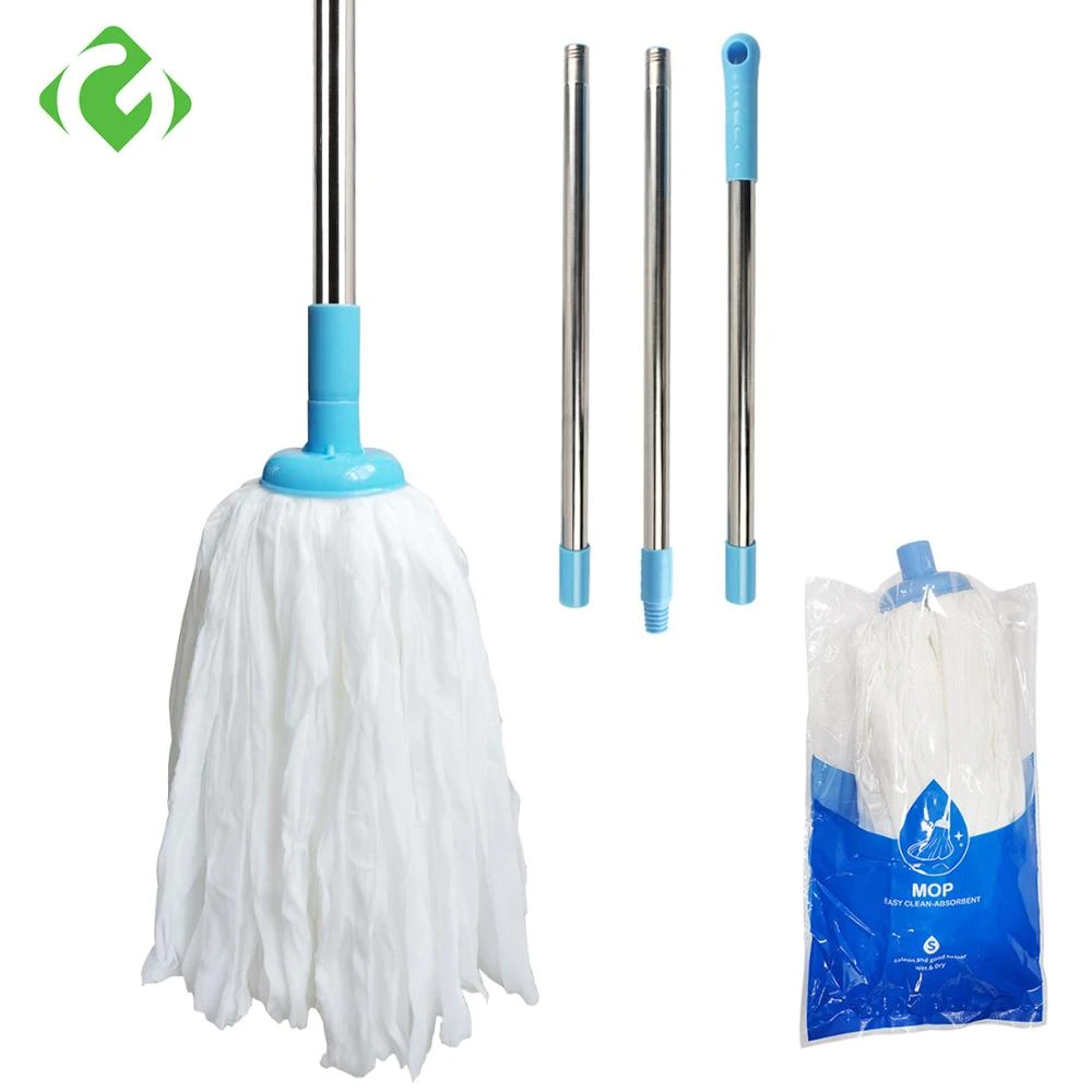 Buitensporig laden Junior GUANYAO Non woven Mops Stainless steel Handle Manually Dehydration Mops  Circular Household Cleaning mops floor cleaning|Mops| - AliExpress