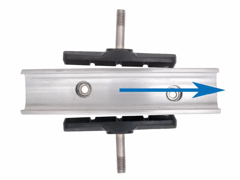HiMISS шоссейный велосипед V тормоз гоночный двойной Pivot C тормозной боковой Потяните суппорт тормоз для дорожного велосипеда набор ручной шоссейный V тормоз