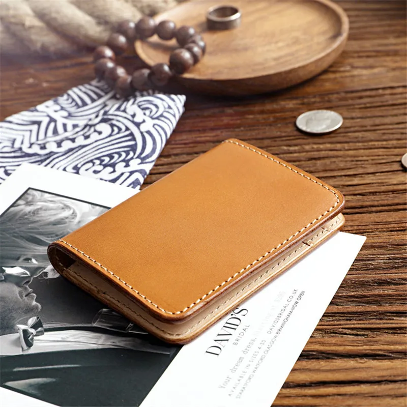 Men's Genuine Leather Driver License Holder High Quality Credit Card Case credit Card Holder Real Leather Cowhide Slim ID Wallet