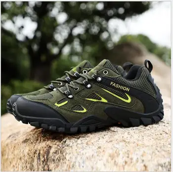 

Outdoor hiking shoes men's non-slip waterproof low to help walking shoes sports shoes fashion travel men's shoes