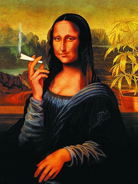 Funny Mona Lisa Drink And Smoking Canvas Paintings Wall Art Posters And  Prints Da Vinci Famous Paintings For Living Room Decor - Painting &  Calligraphy - AliExpress