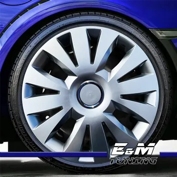 

15 "inch 4pcs Unbreakable Wheel Rim Cover Silver 4pcs Set