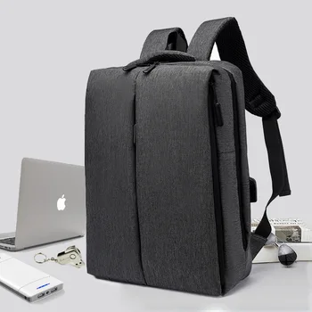 

Japanese and Korean Explosive Male Shoulder Bag Business Leisure Backpack USB Student Waterproof Computer Bag