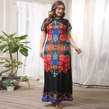 

Vestidos Plus Size Abaya Dubai Arabic Turkey Islam Muslim Long Dress Ramadan African Dresses For Women Robe Musulmane Longue