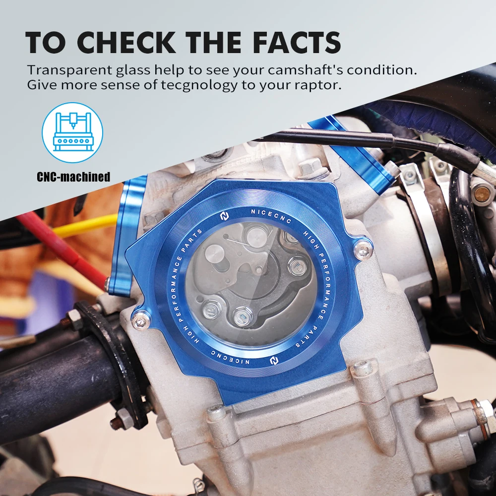 NICECNC ATV Cam Cover Guard for YAMAHA Raptor YFM 700 R 700R YFM700R 2006 - 2020 2019 2018 OEM 1S3-11185-00-00 1S3-11185-10-00 NICECNC ATV Cam Cover Guard for YAMAHA Raptor YFM 700 R 700R YFM700R 2006 - 2020 2019 2018 OEM 1S3-11185-00-00 1S3-11185-10-00