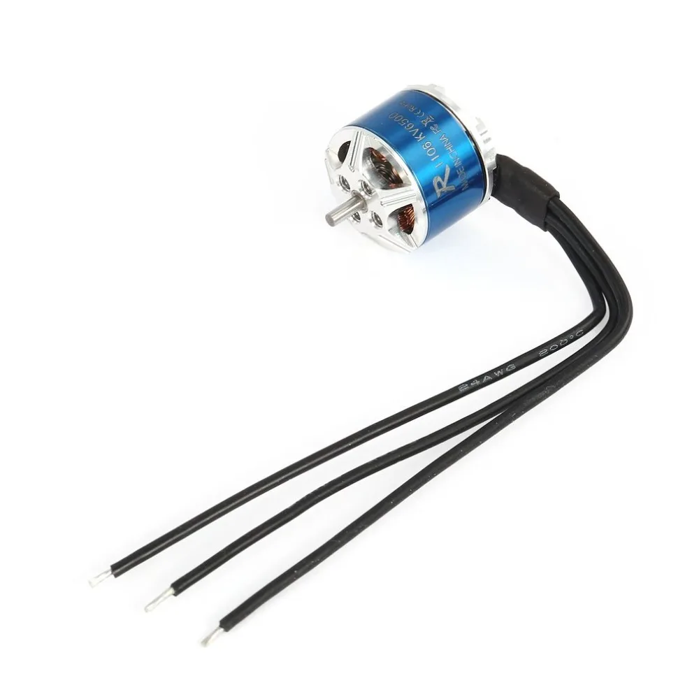4 шт. SUNNYSKY R1106 6500KV 1-2S бесщеточный двигатель для микро 60-90 мм FPV гоночный Дрон Квадрокоптер Мультикоптер 2030 3020 пропеллер