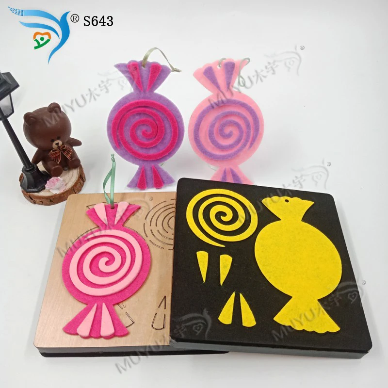 Леденец новая деревянная форма режущие формы для скрапбукинга Thickness-15.8mm S643