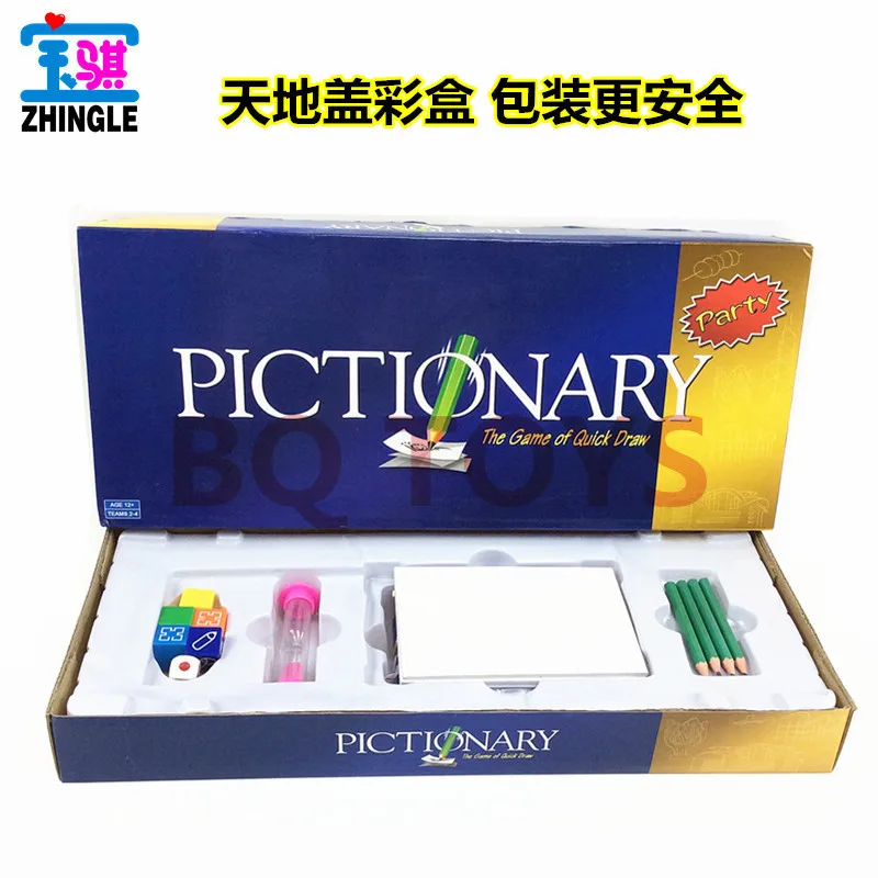

French Russian English board game high-end French card board game French game children interactive funny toys
