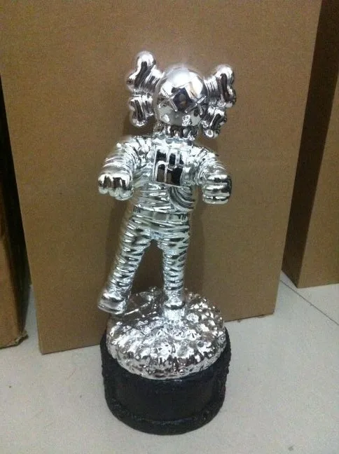 moon man MTV Award Trophy Replica Statue Moonman Prop HIGH QUALITY SILVER PLATED 1.1kg