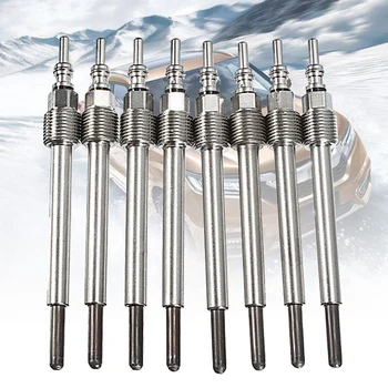 

8PCS/Set Motorcraft Glow Plug Kit Replacement for 04-07 Ford 6.0L Powerstroke F250 F350 Car Accessories