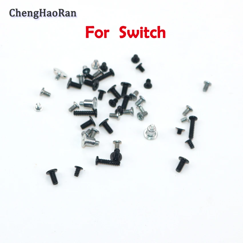 ChengHaoRan Applicable to Nintend switch host repair accessories screw set Switch console | Электроника