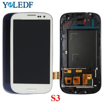 

S3 i9300 LCD For SAMSUNG Galaxy S3 i9300i LCD Screen i9301 i9308i i9301i Display Touch Panel Digiziter Assembley Replace Parts