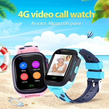 

4G Network Wifi GPS SOS Kids Anti-lost Smart Watch Waterproof SIM Call phone Location Tracker Child Smartwatch