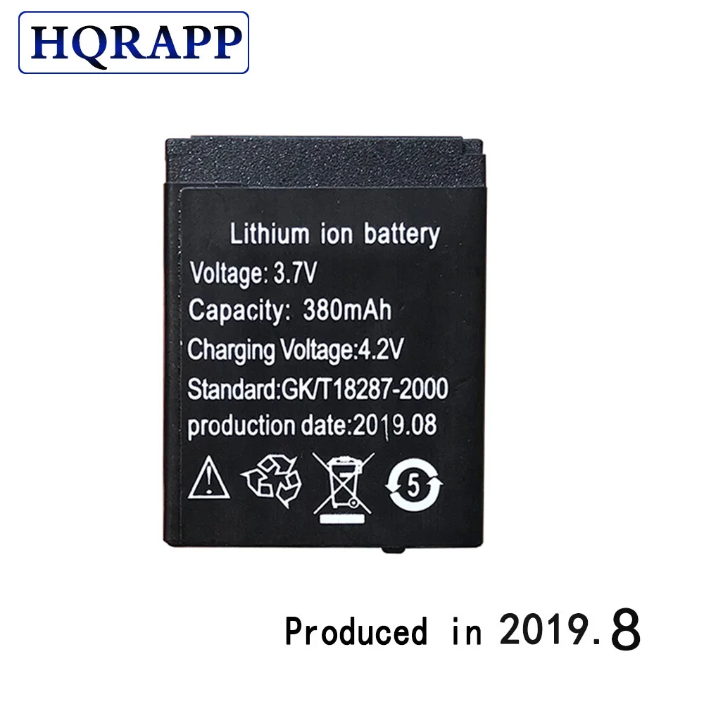 LQ-S1 3,7 V 380 мА/ч, Перезаряжаемые литий-ионный полимерный аккумулятор Батарея для смарт-часов AB-S1 DJ-09 DZ09 GJD HKS-S1 FYM-M9 SCX-M9