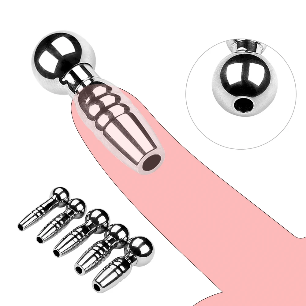 SM Male Urethra Catheter Toys Penis Urethral Plug Male Masturbator