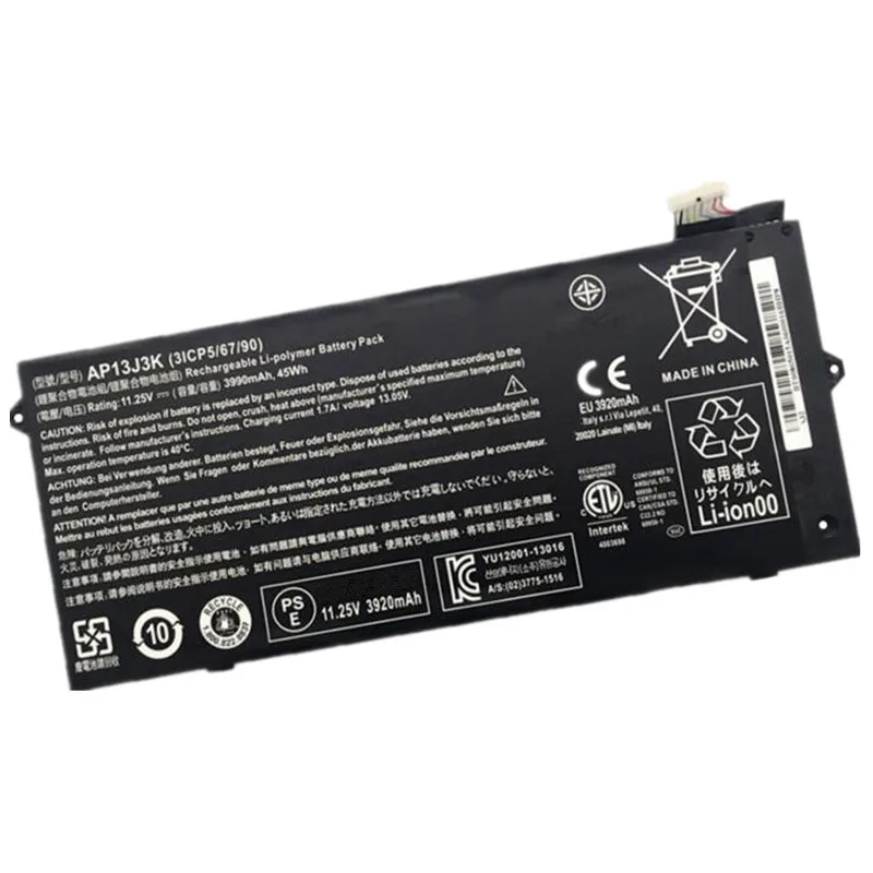 7XINbox 11 25 V 45Wh оригинальный AP13J3K AP13J4K Аккумулятор для Acer Chromebook C720 C720P C740 2844 C5U9|battery for