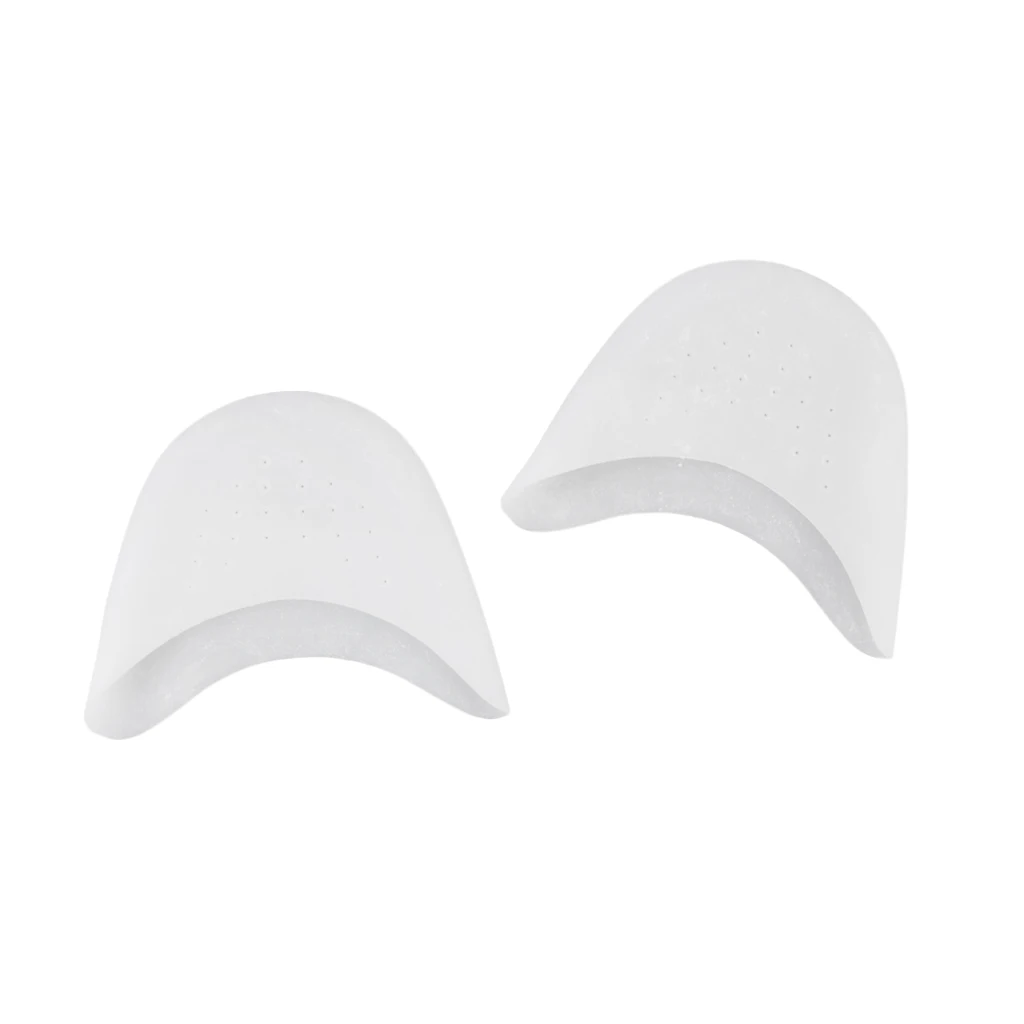 Pair Gel Pointe Toe Cap Cover Soft Pads Protectors for Pointe Ballet Dance Shoes