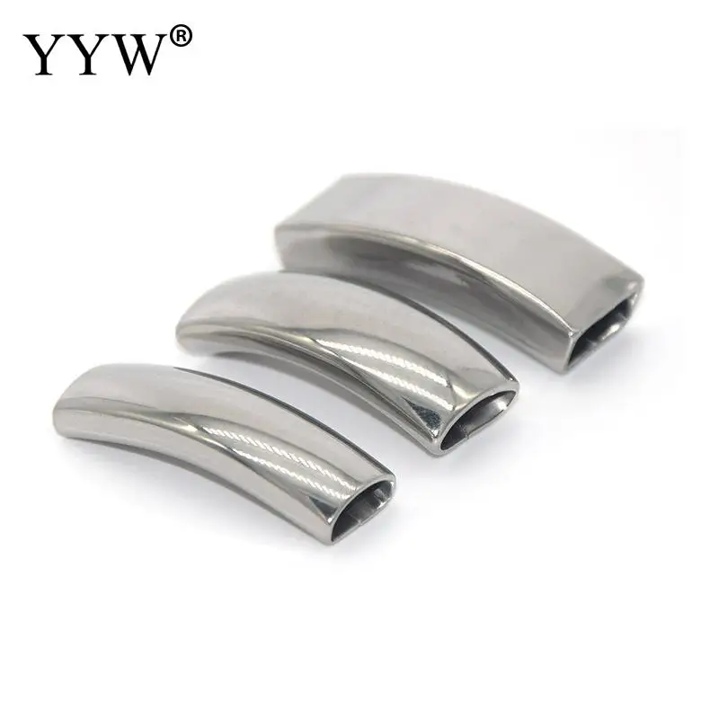 

Соединители для браслетов из нержавеющей стали, материалы для рукоделия, материалы оригинального цвета для изготовления браслетов, Ювелирная фурнитура, 50 шт.