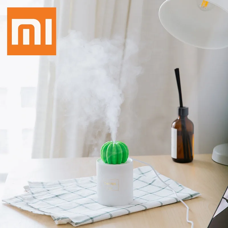 Увлажнитель воздуха Xiaomi Youpin С КАКТУСОМ ароматерапия диффузор генератор тумана